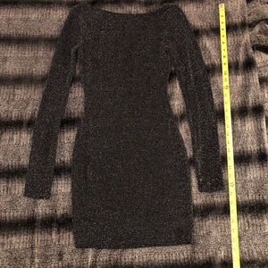 Silence and Noise Sparkly Bodycon Dress